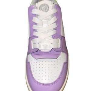 Versace Medusa Sneakers – Baby Violet / Mint / White